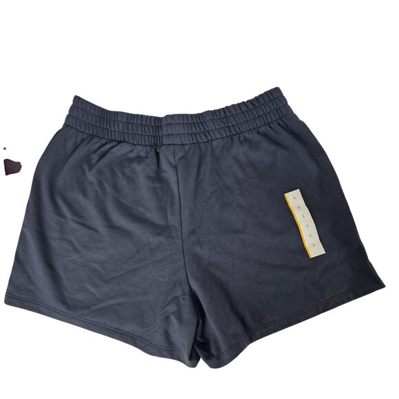 Ava & Viv Womens Size 1X Charcoal Black Elastic Waist Pockets Casual Shorts - Picture 5 of 7